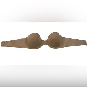 Victoria Secret Womens Beige Nude Strapless Bra Size 32B - Missing the Straps